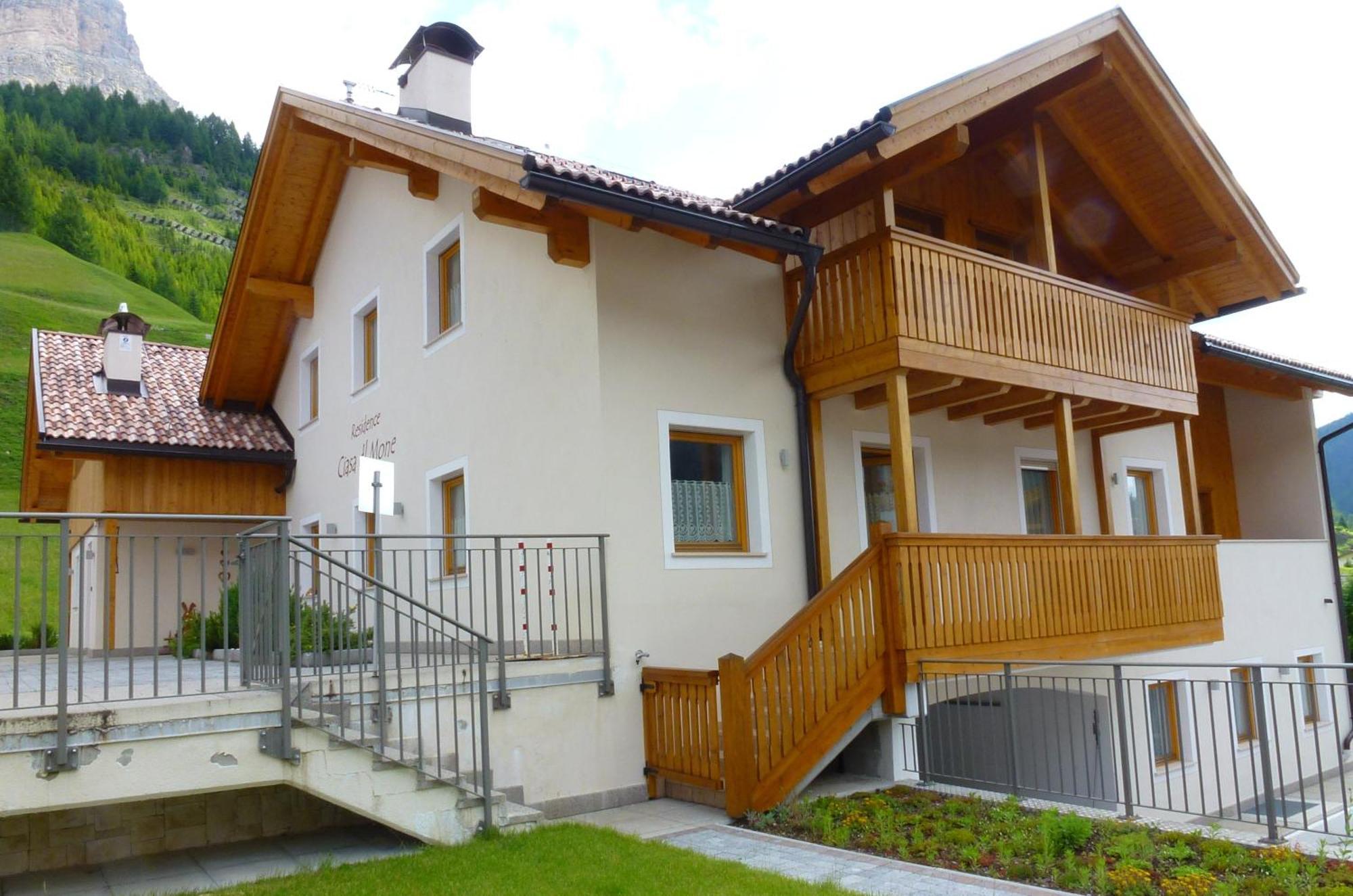 Residence Ciasa Dl Mone Colfosco Kültér fotó